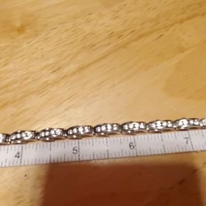 Sterling Silver Diamonique Bracelet